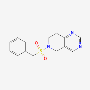 6-(Benzylsulfonyl)-5,6,7,8-tetrahydropyrido[4,3-d]pyrimidine