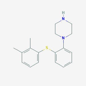 molecular formula C18H22N2S B2832416 Vortioxetine Impurity 4 CAS No. 1293489-77-6