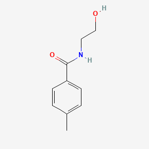 molecular formula C10H13NO2 B2832469 N-(2-hydroxyethyl)-4-methylbenzamide CAS No. 42469-26-1
