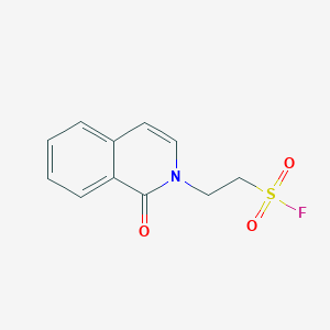 2-(1-Oxo-1,2-dihydroisoquinolin-2-yl)ethane-1-sulfonyl fluoride