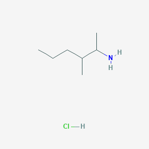 3-Methylhexan-2-amine hydrochloride