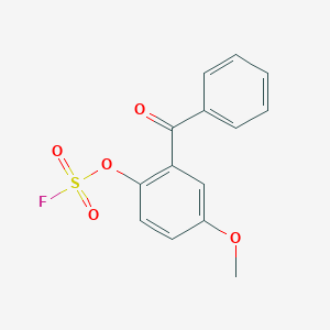 2-Benzoyl-1-fluorosulfonyloxy-4-methoxybenzene
