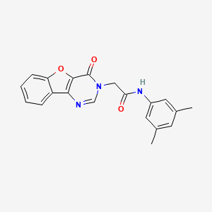 N-(3,5-dimethylphenyl)-2-(4-oxobenzofuro[3,2-d]pyrimidin-3(4H)-yl)acetamide