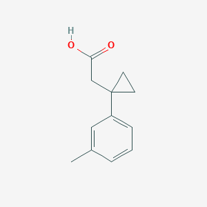 2-(1-m-Tolylcyclopropyl)acetic acid