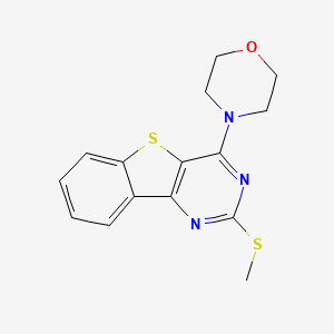2-(Methylsulfanyl)-4-morpholino[1]benzothieno[3,2-d]pyrimidine