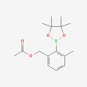 2-(Acetoxymethyl)-6-methylphenylboronic Acid Pinacol Ester
