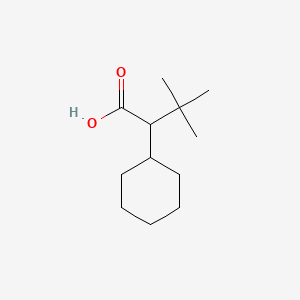 molecular formula C12H22O2 B2832844 2-Cyclohexyl-3,3-dimethylbutanoic acid CAS No. 83357-64-6