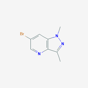 6-bromo-1,3-dimethyl-1H-pyrazolo[4,3-b]pyridine