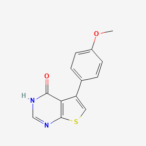 5-(4-methoxyphenyl)-3H,4H-thieno[2,3-d]pyrimidin-4-one