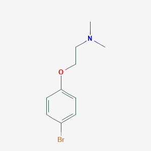 molecular formula C10H14BrNO B028330 2-(4-Bromophenoxy)-N,N-dimethylethylamine CAS No. 2474-07-9