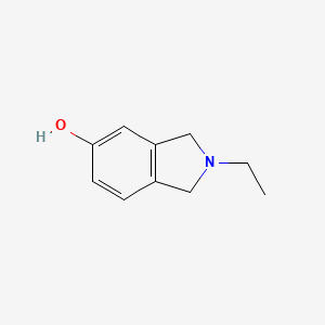 molecular formula C10H13NO B2833065 2-乙基异喹啉-5-醇 CAS No. 500881-10-7