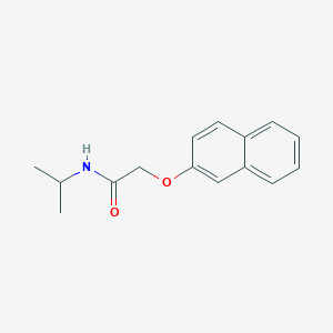molecular formula C15H17NO2 B2833213 2-萘基氧基-N-异丙基乙酰胺 CAS No. 391229-12-2