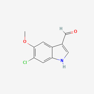 6-Chloro-5-methoxy-1H-indole-3-carbaldehyde
