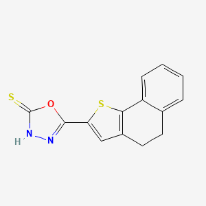 5-(4,5-Dihydronaphtho[1,2-b]thiophen-2-yl)-1,3,4-oxadiazole-2-thiol