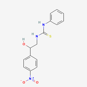 1-[2-Hydroxy-2-(4-nitrophenyl)ethyl]-3-phenylthiourea