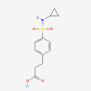 3-(4-Cyclopropylsulfamoyl-phenyl)-propionic acid