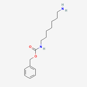 molecular formula C15H24N2O2 B2833349 benzyl N-(7-aminoheptyl)carbamate CAS No. 62146-64-9; 97909-54-1