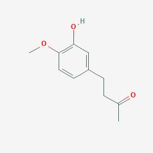 molecular formula C11H14O3 B2833360 4-(3-Hydroxy-4-methoxyphenyl)butan-2-one CAS No. 77334-12-4