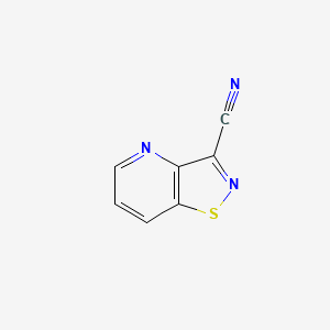 [1,2]Thiazolo[4,5-b]pyridine-3-carbonitrile