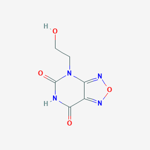 4-(2-Hydroxyethyl)[1,2,5]oxadiazolo[3,4-d]pyrimidine-5,7(4H,6H)-dione