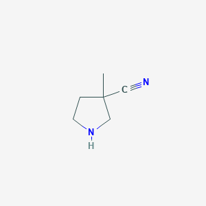 3-Methylpyrrolidine-3-carbonitrile