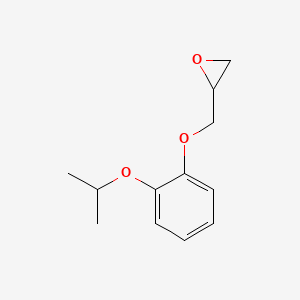 molecular formula C12H16O3 B2833647 2-((2-Isopropoxyphenoxy)methyl)oxirane CAS No. 7109-35-5