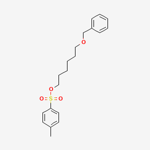 molecular formula C20H26O4S B2833689 OTs-C6-OBn CAS No. 126519-80-0