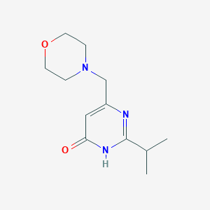 2-Isopropyl-6-(morpholinomethyl)-4-pyrimidinol