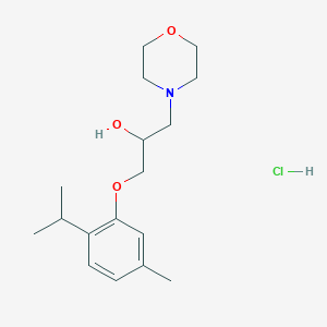 1-(2-Isopropyl-5-methylphenoxy)-3-morpholinopropan-2-ol hydrochloride