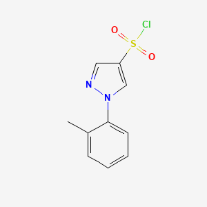 1-(o-Tolyl)-1H-pyrazole-4-sulfonyl chloride