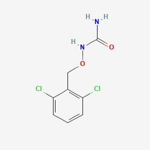 molecular formula C8H8Cl2N2O2 B2833896 1-(2,6-Dichlorobenzyloxy)urea CAS No. 338395-20-3