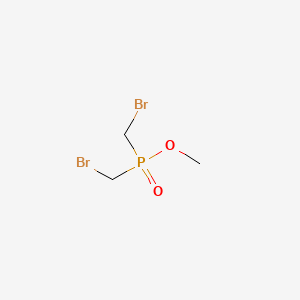 molecular formula C3H7Br2O2P B2833933 Methyl bis(bromomethyl)phosphinate CAS No. 885951-92-8