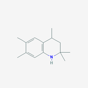 molecular formula C14H21N B2833937 2,2,4,6,7-Pentamethyl-1,2,3,4-tetrahydroquinoline CAS No. 49584-65-8
