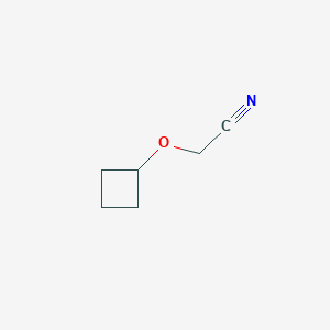 molecular formula C6H9NO B2834036 2-环丁氧基乙腈 CAS No. 1248613-93-5