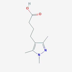 4-(1,3,5-trimethyl-1H-pyrazol-4-yl)butanoic acid