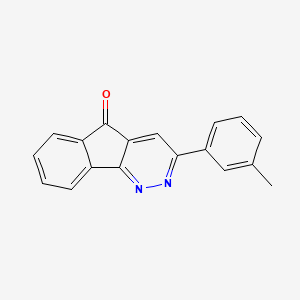 3-(3-methylphenyl)-5H-indeno[1,2-c]pyridazin-5-one
