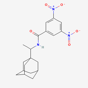 N-[1-(1-adamantyl)ethyl]-3,5-dinitrobenzamide
