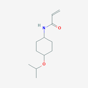 N-(4-Propan-2-yloxycyclohexyl)prop-2-enamide