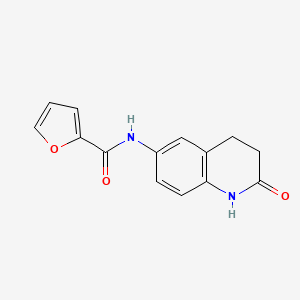 N-(2-oxo-1,2,3,4-tetrahydroquinolin-6-yl)furan-2-carboxamide
