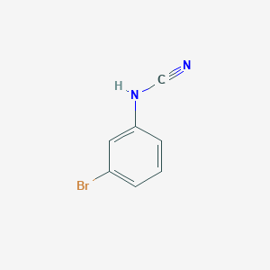molecular formula C7H5BrN2 B2834320 N-(3-溴苯基)氰胺 CAS No. 70590-12-4