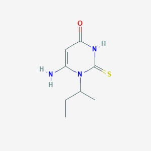 6-Amino-1-sec-butyl-2-thioxo-2,3-dihydropyrimidin-4(1H)-one