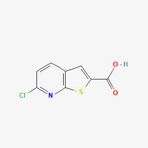6-Chlorothieno[2,3-b]pyridine-2-carboxylic acid