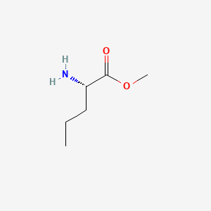molecular formula C6H13NO2 B2834390 L-Norvaline, methyl ester CAS No. 29582-96-5