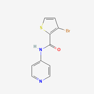 3-Bromo-N-(pyridin-4-yl)thiophene-2-carboxamide
