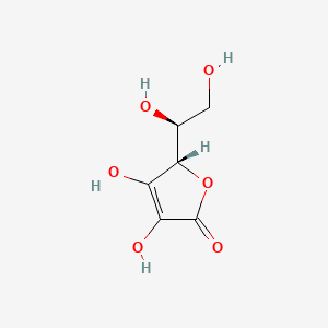 molecular formula C6H8O6 B2834446 L-isoascorbic acid CAS No. 26094-91-7