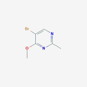 molecular formula C6H7BrN2O B2834525 5-Bromo-4-methoxy-2-methylpyrimidine CAS No. 1805942-14-6