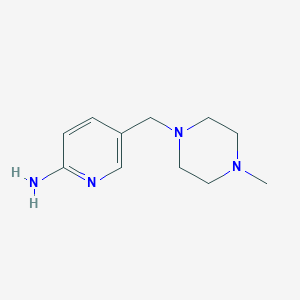 5-((4-Methylpiperazin-1-yl)methyl)pyridin-2-amine