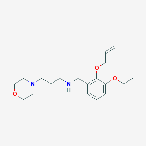 N-[2-(allyloxy)-3-ethoxybenzyl]-N-[3-(4-morpholinyl)propyl]amine