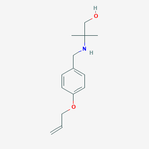 2-{[4-(Allyloxy)benzyl]amino}-2-methyl-1-propanol