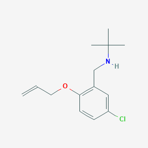 N-[2-(allyloxy)-5-chlorobenzyl]-N-(tert-butyl)amine